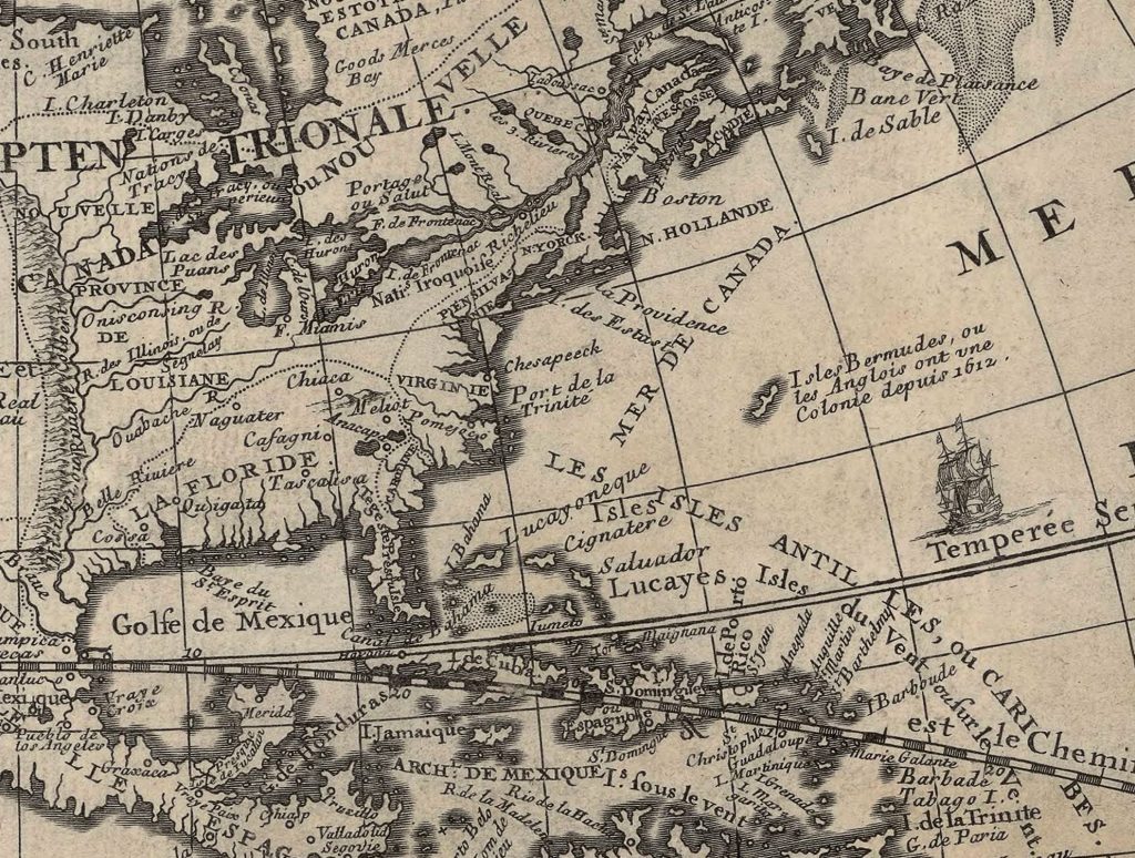 Mappe Monde 1694, Carte Generale De La Terre, Golfe De Mexique, Majesty Maps and Prints