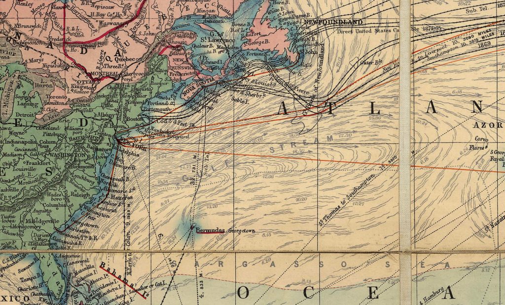 Stanfords World Map 1900, New York, Majesty Maps and Prints