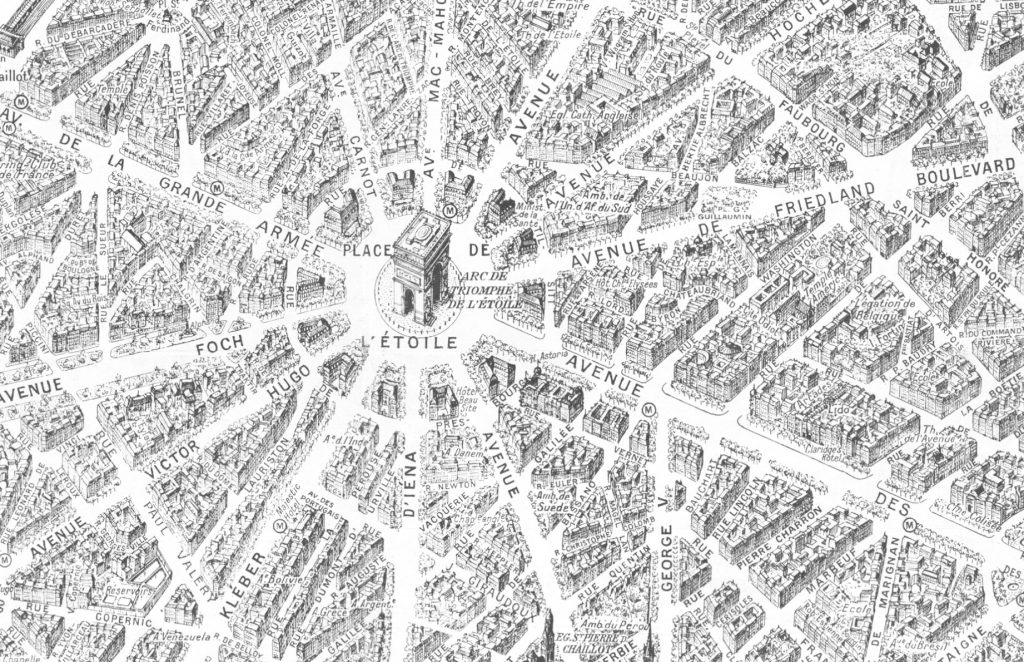 Birds Eye View Paris – Wallpaper